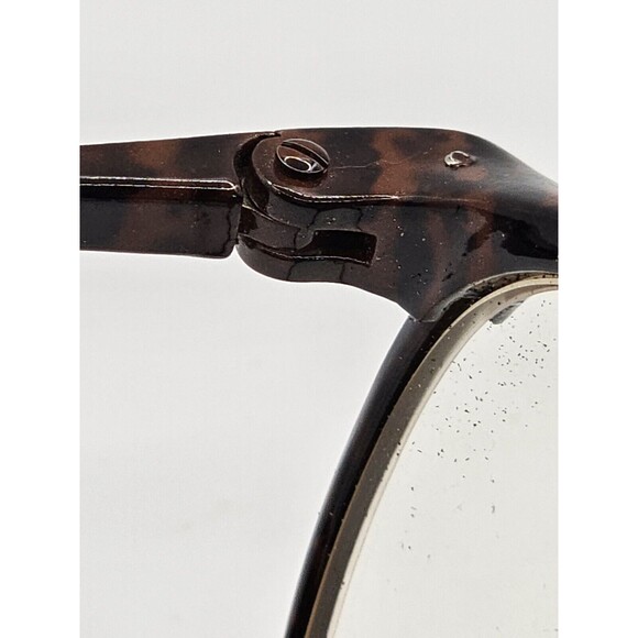 Benetton Oxford Brown Tortoise Eyeglasses Japan 013 50/17 140 FRAMES ONLY VTG - Picture 5 of 10